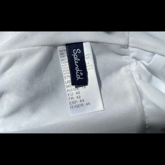 SPLENDID NWT “TROPICS SPOT” ONE PIECE SIZE LARGE (10-12 w/ removable pads) I - Picture 7 of 9